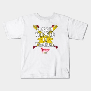 Svengoolie Chicken Thrower In Training Kids T-Shirt